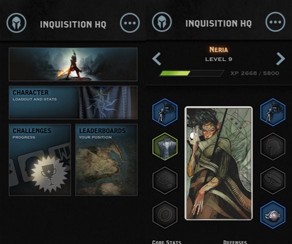 The official BioWare companion app for Dragon Age: Inquisition now